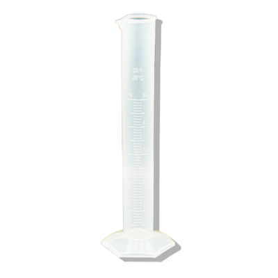 Measuring Cylinder Plastic Spouted